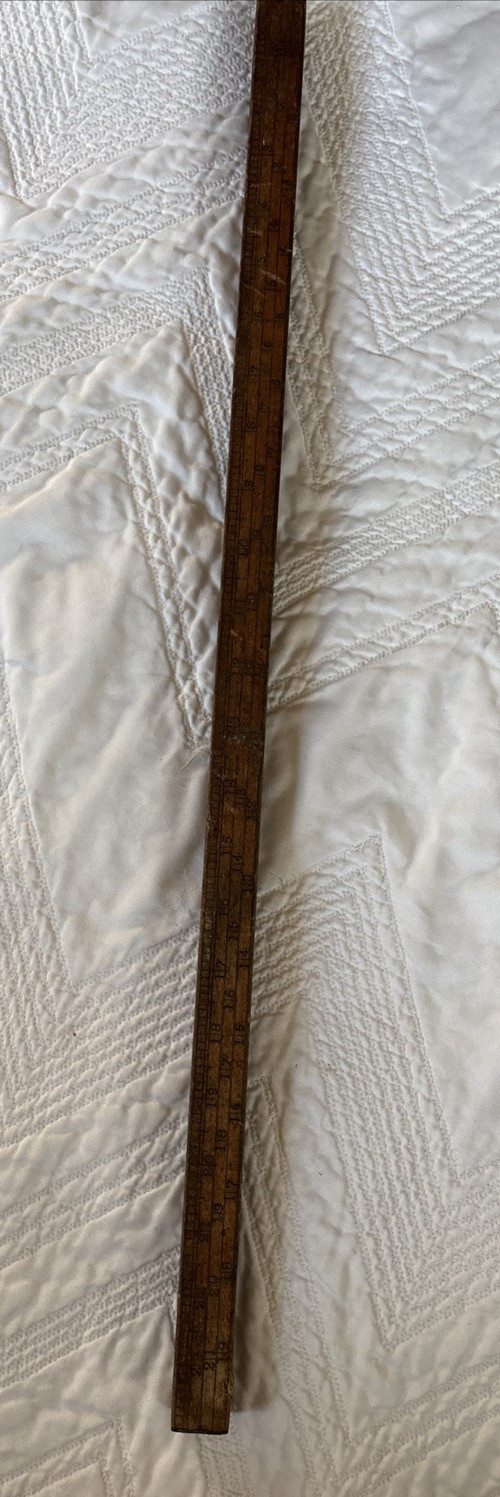 R.B. HASELTON Contoocook, NH Lumber Board Square 24″ Ruler with Eagle Mark