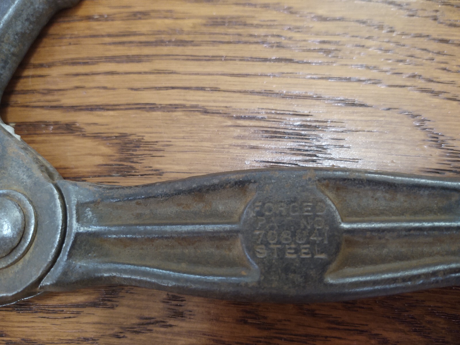 Antique Sure Grip No. 56 Slide Hammer Nail Puller Bridgeport Hardware MFG 70884
