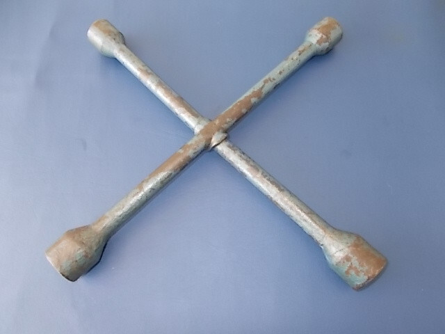Melco Vintage Wheel Nut Spider Wrench. Metric and AF Sizes Classic Tool