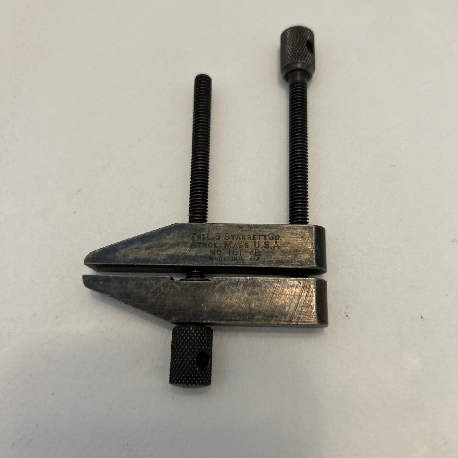 Vintage Starrett No 161-B Parallel Clamp. Made In USA