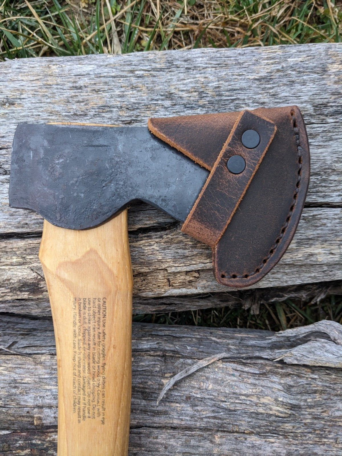 Hultafors Hultan Buffalo Leather Sheath Mask (Axe NOT Included) Bushcraft