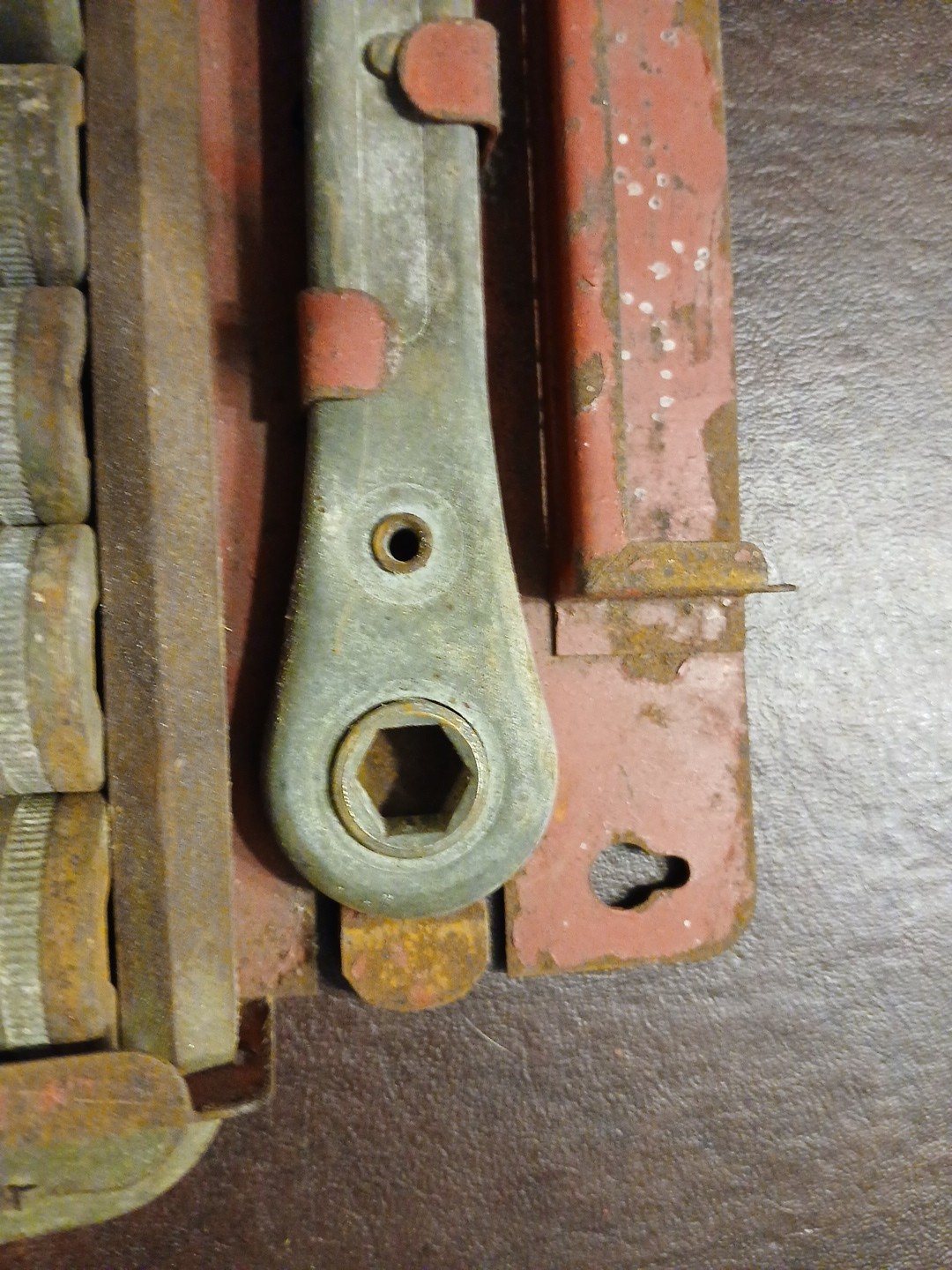 Really Cool Collectors Vintage Red Indestro Socket Set