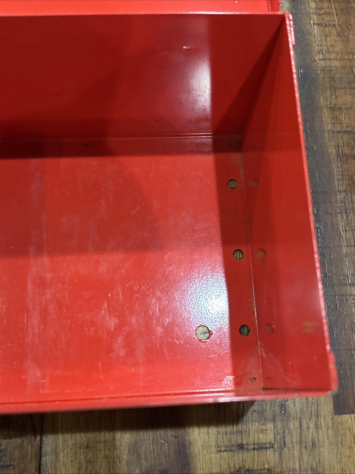 Snap-On Tools USA KRA-111A Vintage RED Metal Tool Box Chest, Kenosha, WI