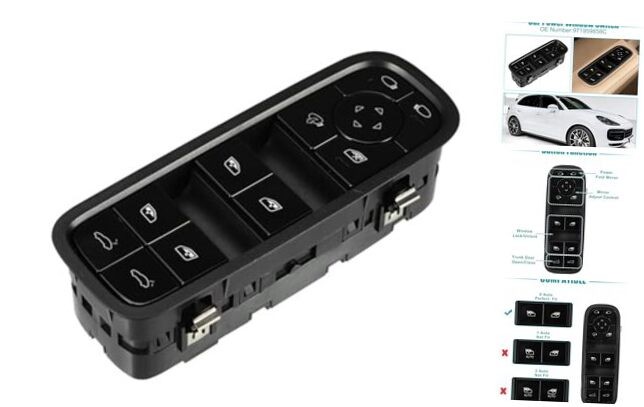 Power Window Switch Window Control Switch Fit for Porsche Panamera 2017 2018