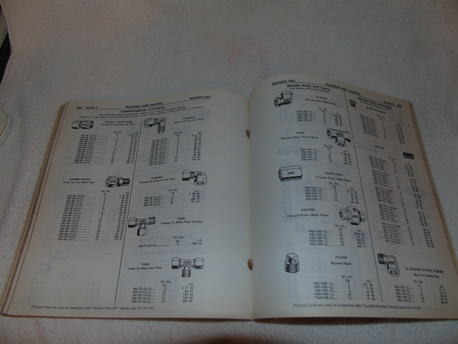BELKNAP Blue Grass Catalog Dept 3 Plumbing and Heating No 574 1967 Vintage