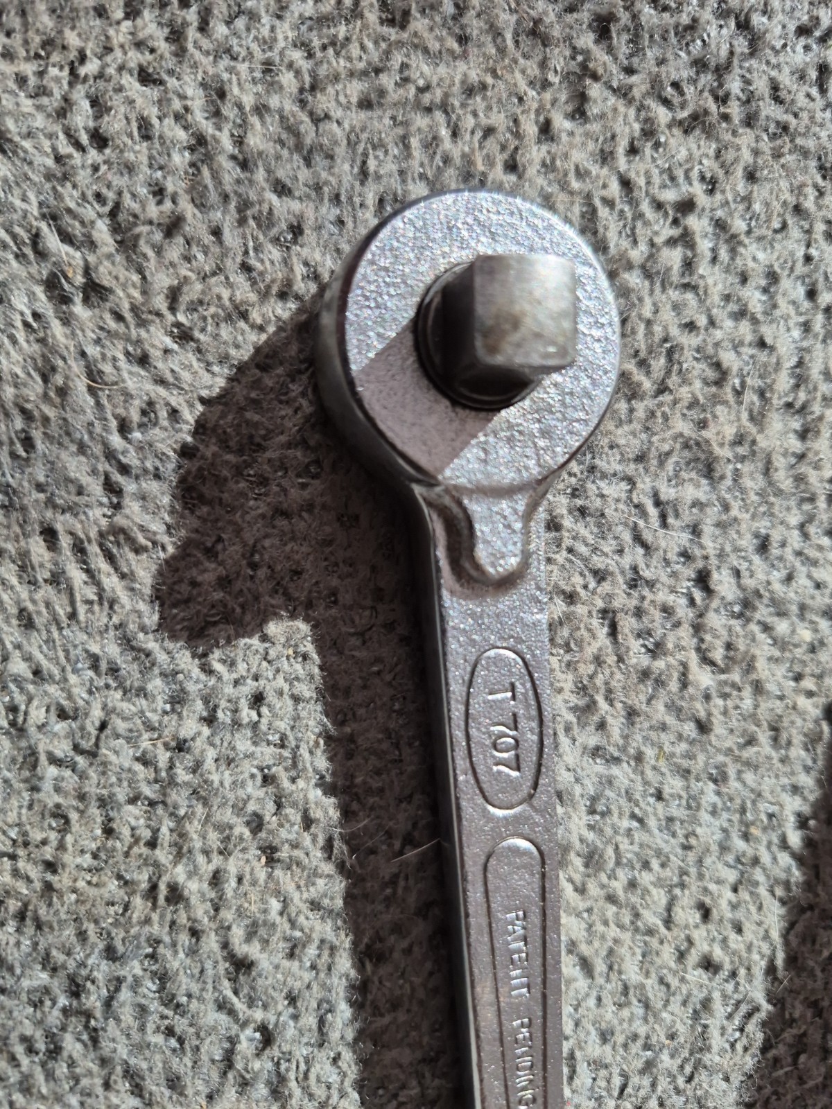 Bonney Tools 3/8″ Drive Rachet T707 Fine Tooth USA Vintage Rare