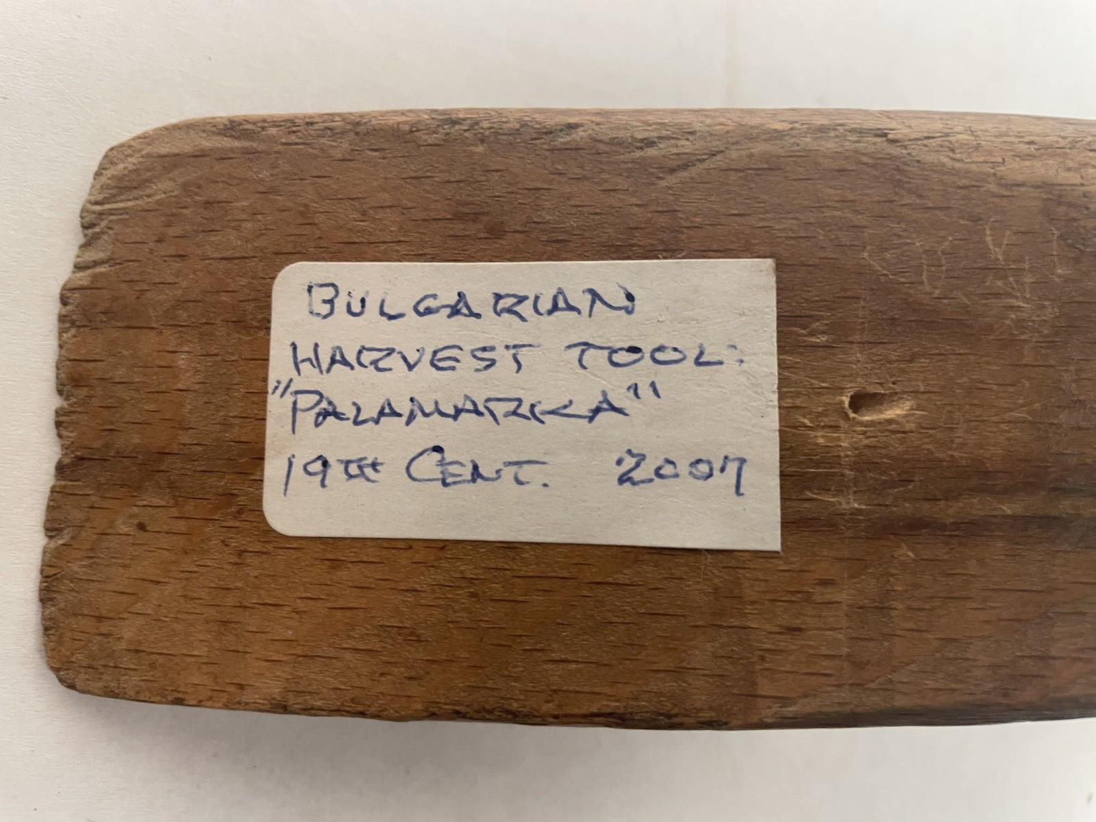 Antique Late 19th Century Bulgarian Harvest Too Harvest Tool, Palamarka