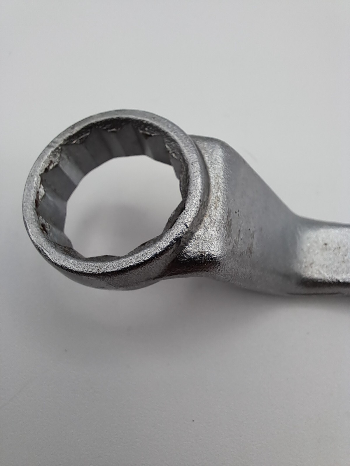 Vintage Forged Steel 3/4 x 25/32 Deep Offset Box End Wrench, Made in USA