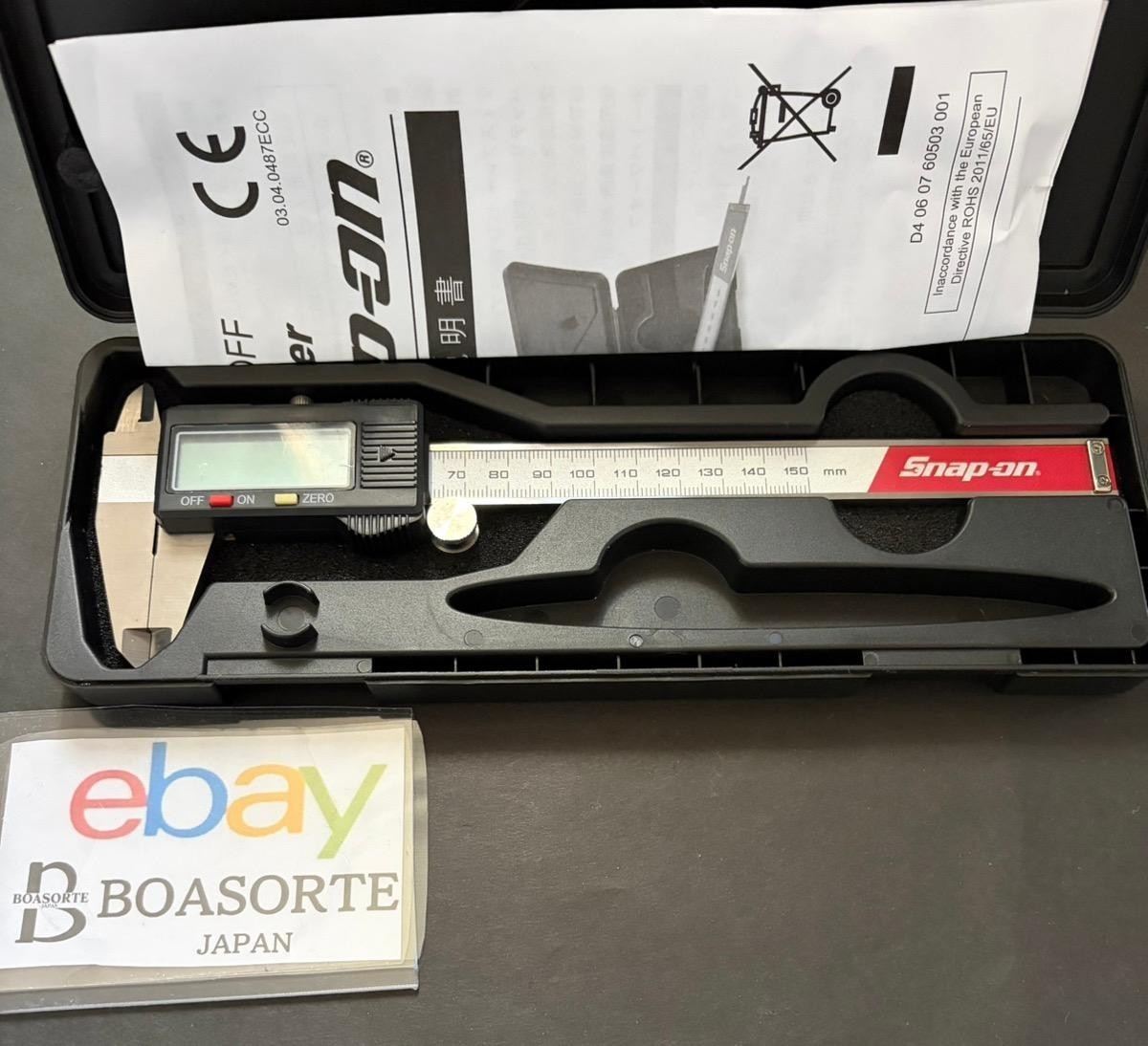 Snap-on Digital Caliper NEW Measuring Range: 0-150mm NEW