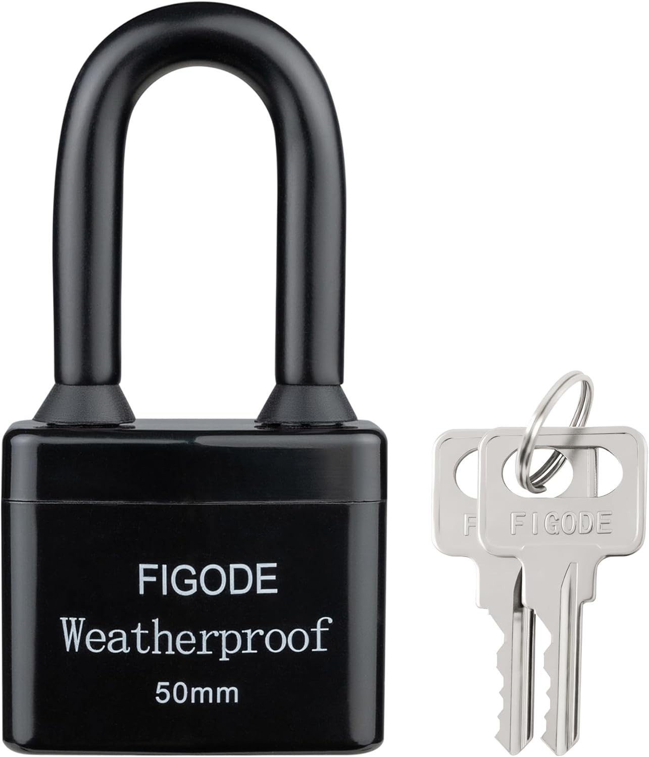 Outdoor Waterproof Padlock, Large Heavy Duty Sturdy Covered Laminated Steel K…