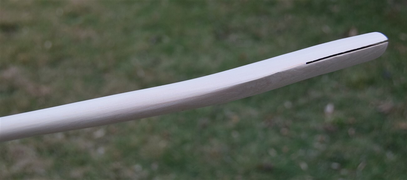HICKORY 24″ OFFSET BROAD AXE HANDLE ~ Unfinished ~ Right or Left ~ Amish Made