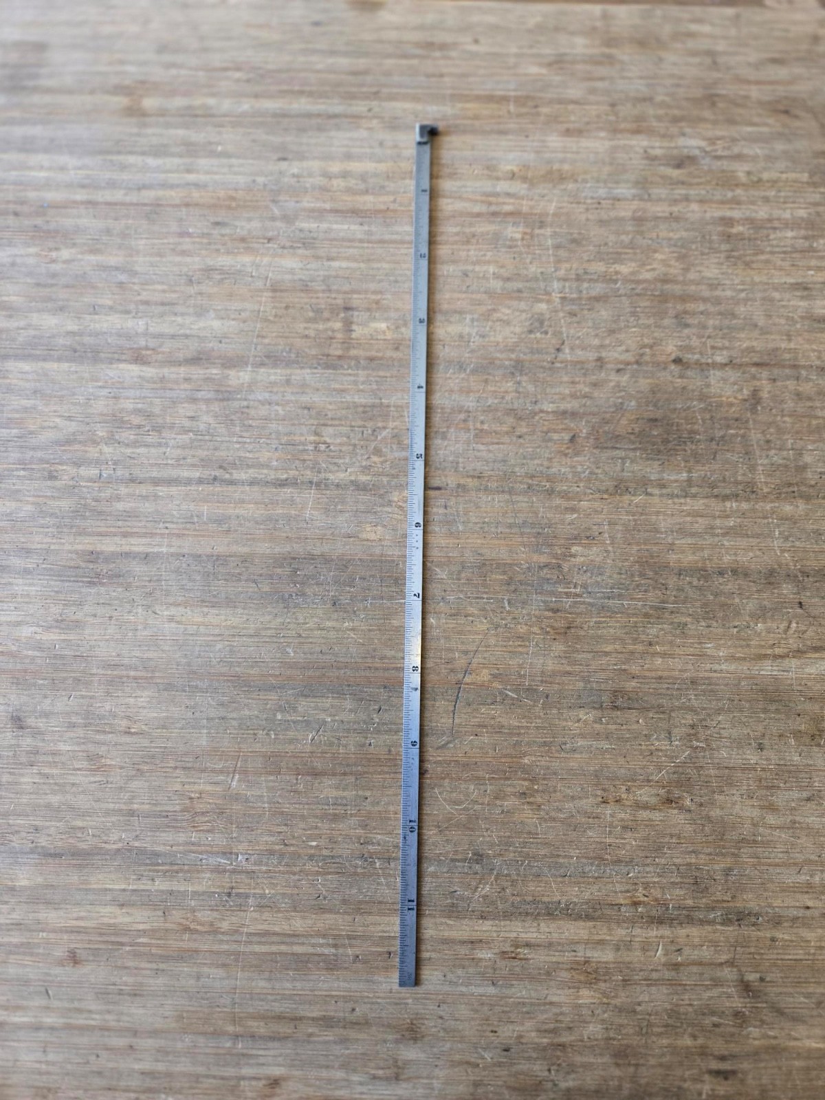 Vintage UNION Tool Co- Reversible Hook 12 inch Ruler- Machinist Ruler- Tempered
