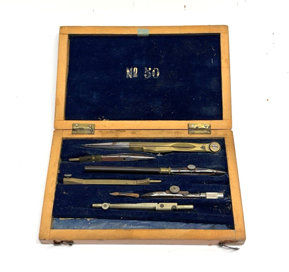 VINTAGE COMPAS SUPERIEURS BREVETES S. G. D. G. Drafting Set