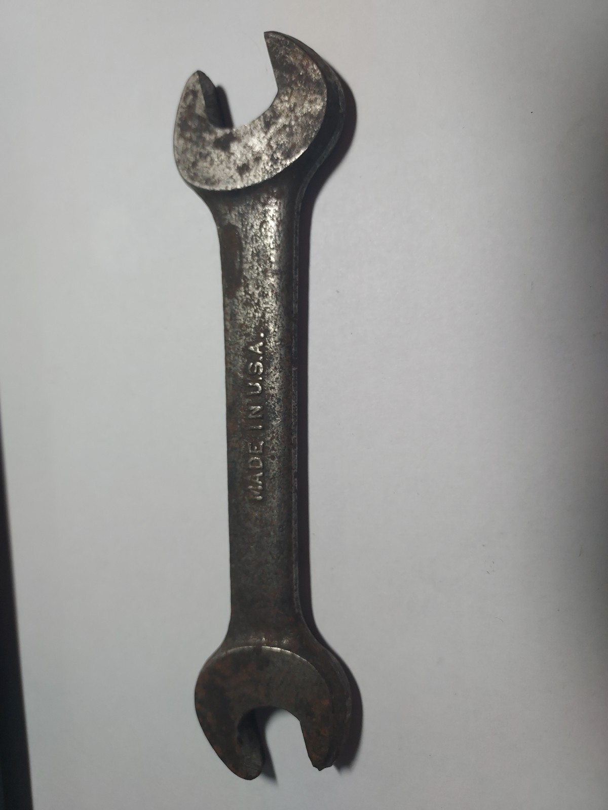 Vintage Open-end Wrench Drop Forged Made In USA 9/16″ And 5/8″