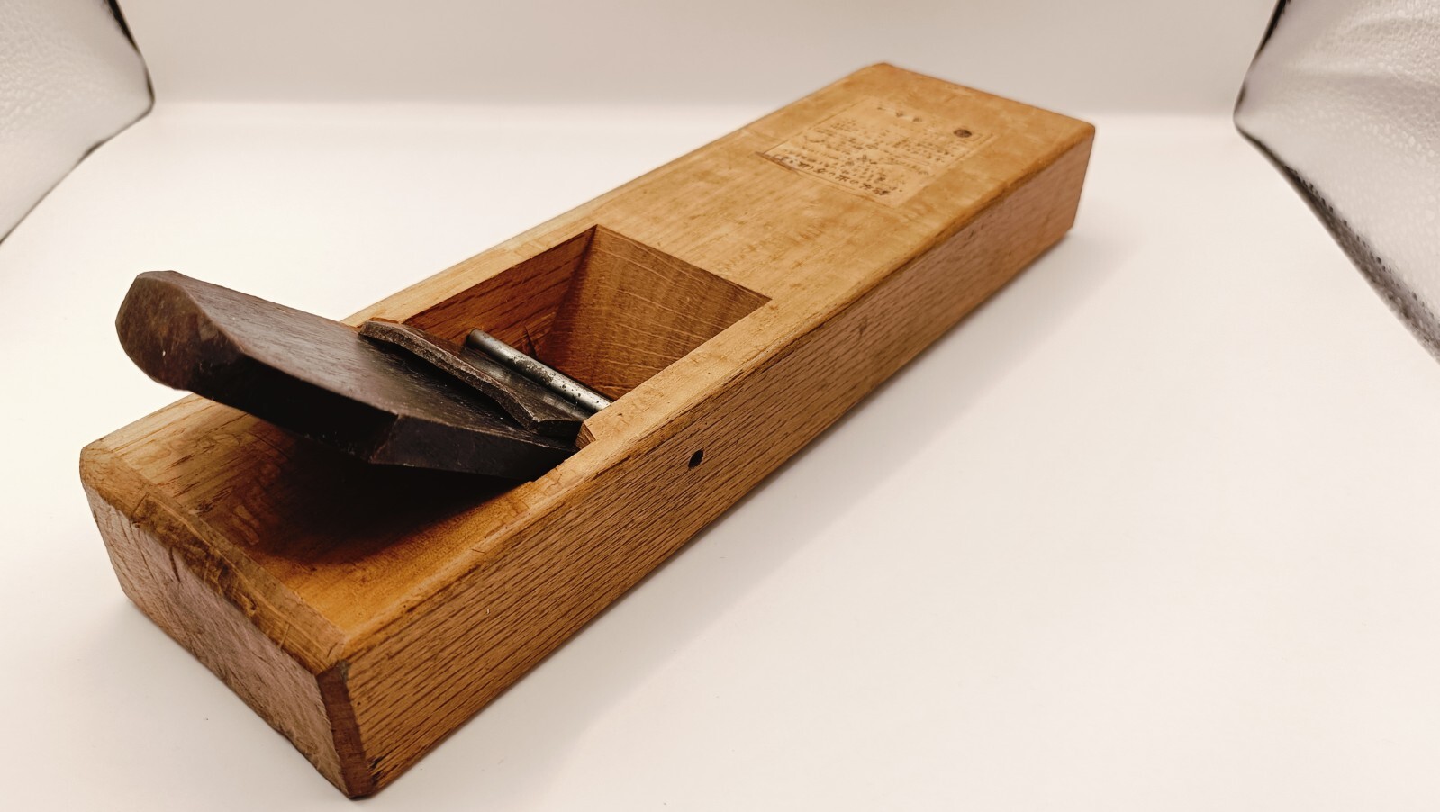 Japanese Kanna Hand plane Mitsugen 60mm width 75mm used 01