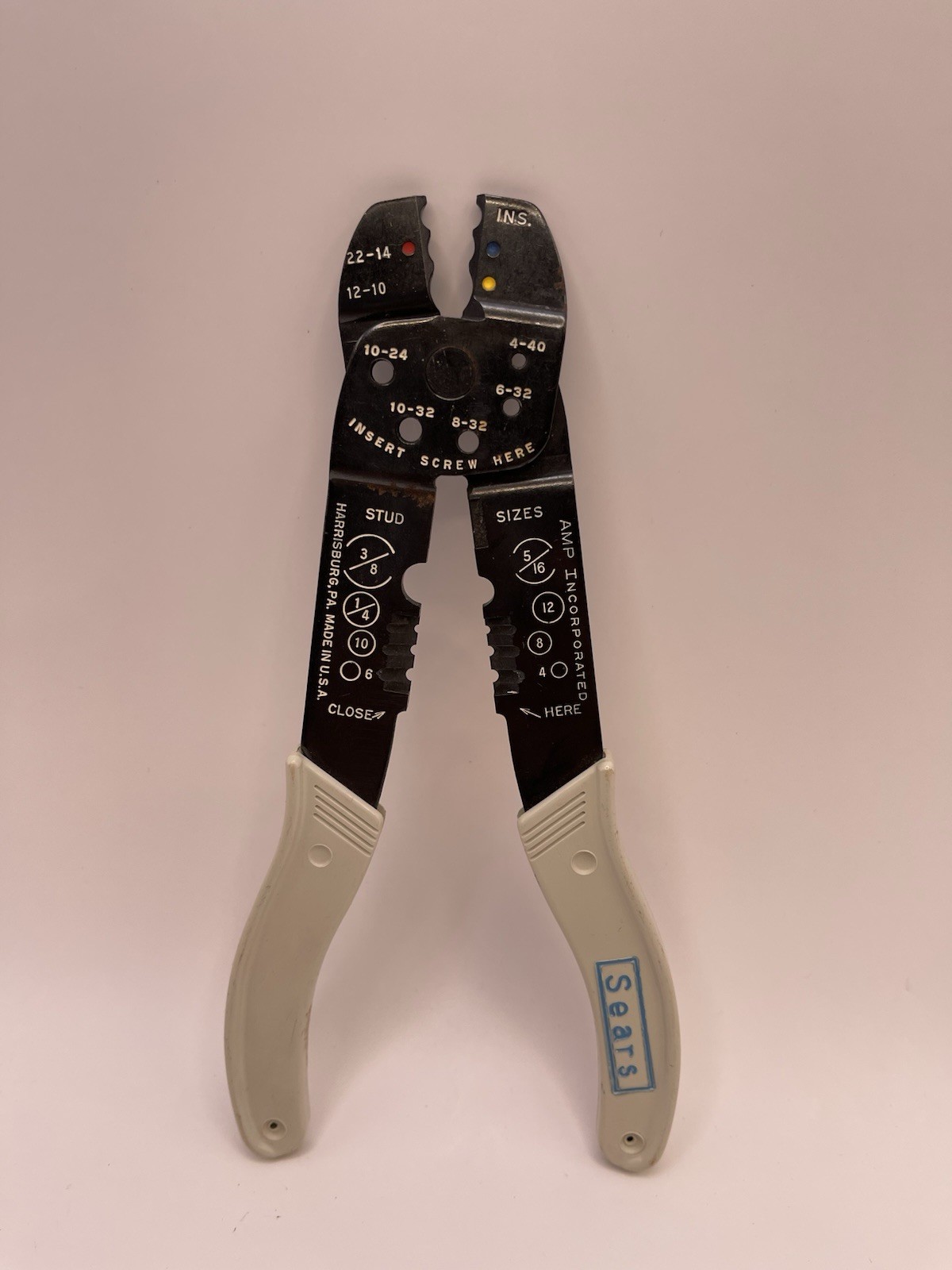 Vintage Sears ~ Electrical Wire Stripper Crimper Cutter~made In The USA!!