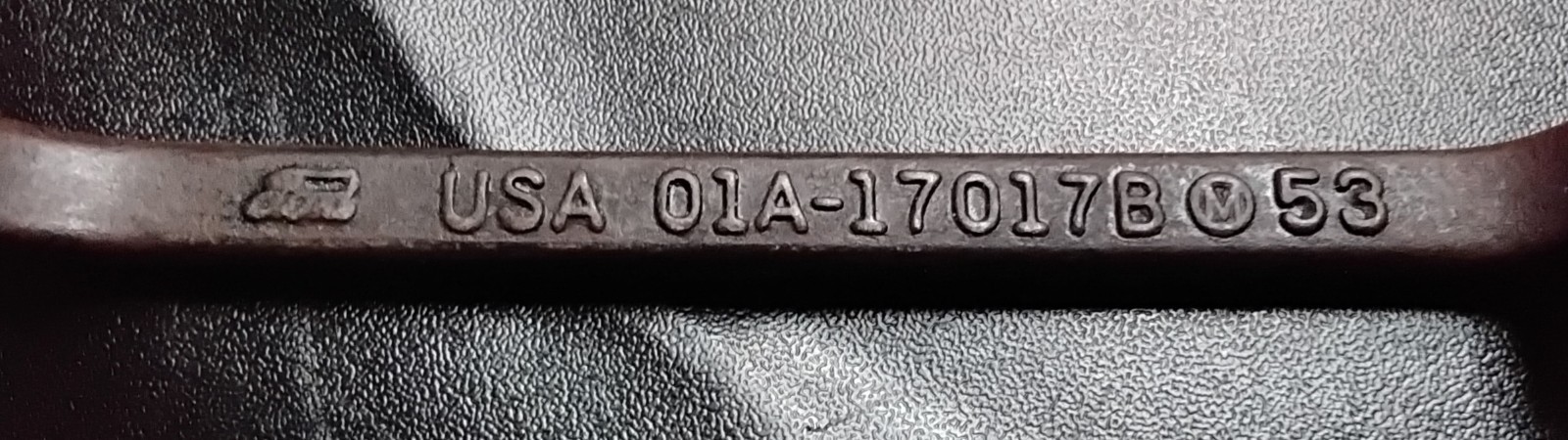 VINTAGE Ford Double Box End Offset Wrench USA 01A-17017B M 53