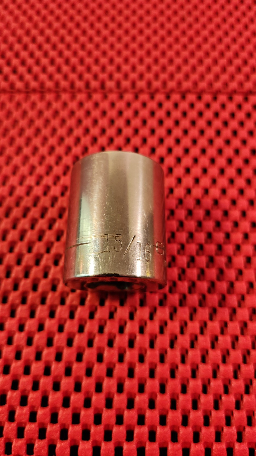 CRAFTSMAN 1/2″ DRIVE SOCKET G-47513, 15/16″, 12 POINTS, MADE IN THE U.S.A.