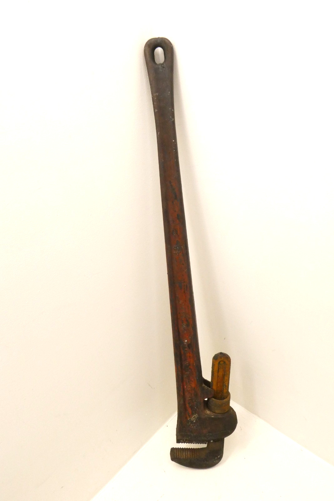 RIDGID 48 Large Heavy Duty Pipe Wrench 41.25″ Ridge Tool Co USA Vintage