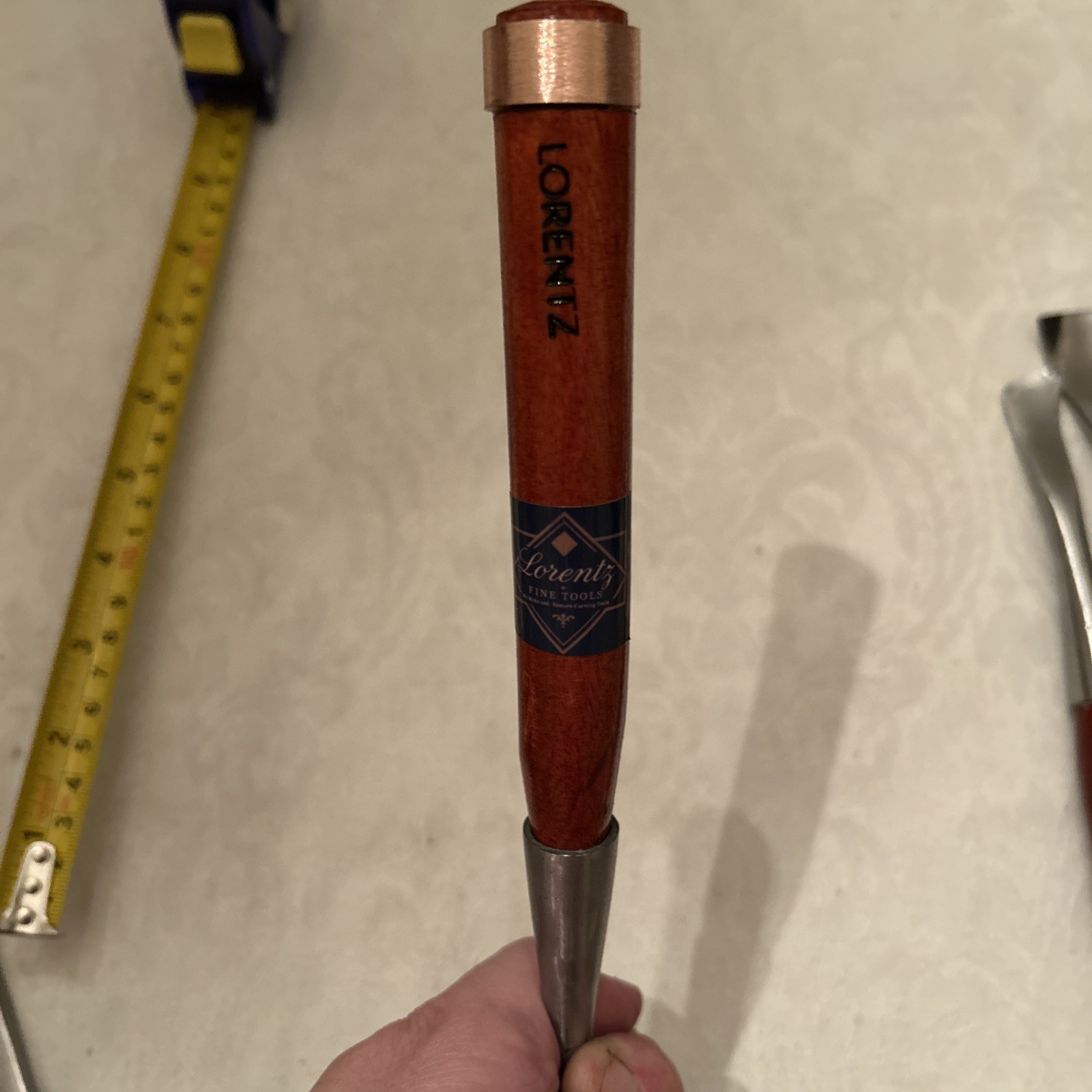 Dog Leg Bent Gouge Deep U Spoon # 9 / 25mm Guaranteed Sharp