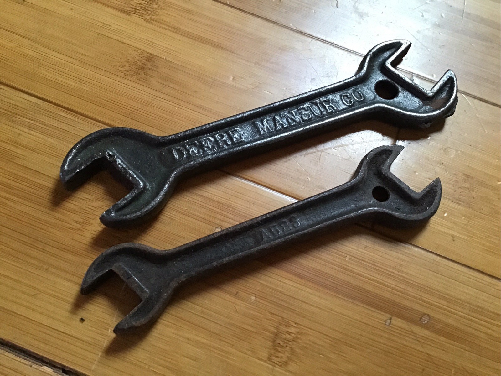 Set Of 2, Vintage John Deere Hay Loader Wrenches A522 And A523