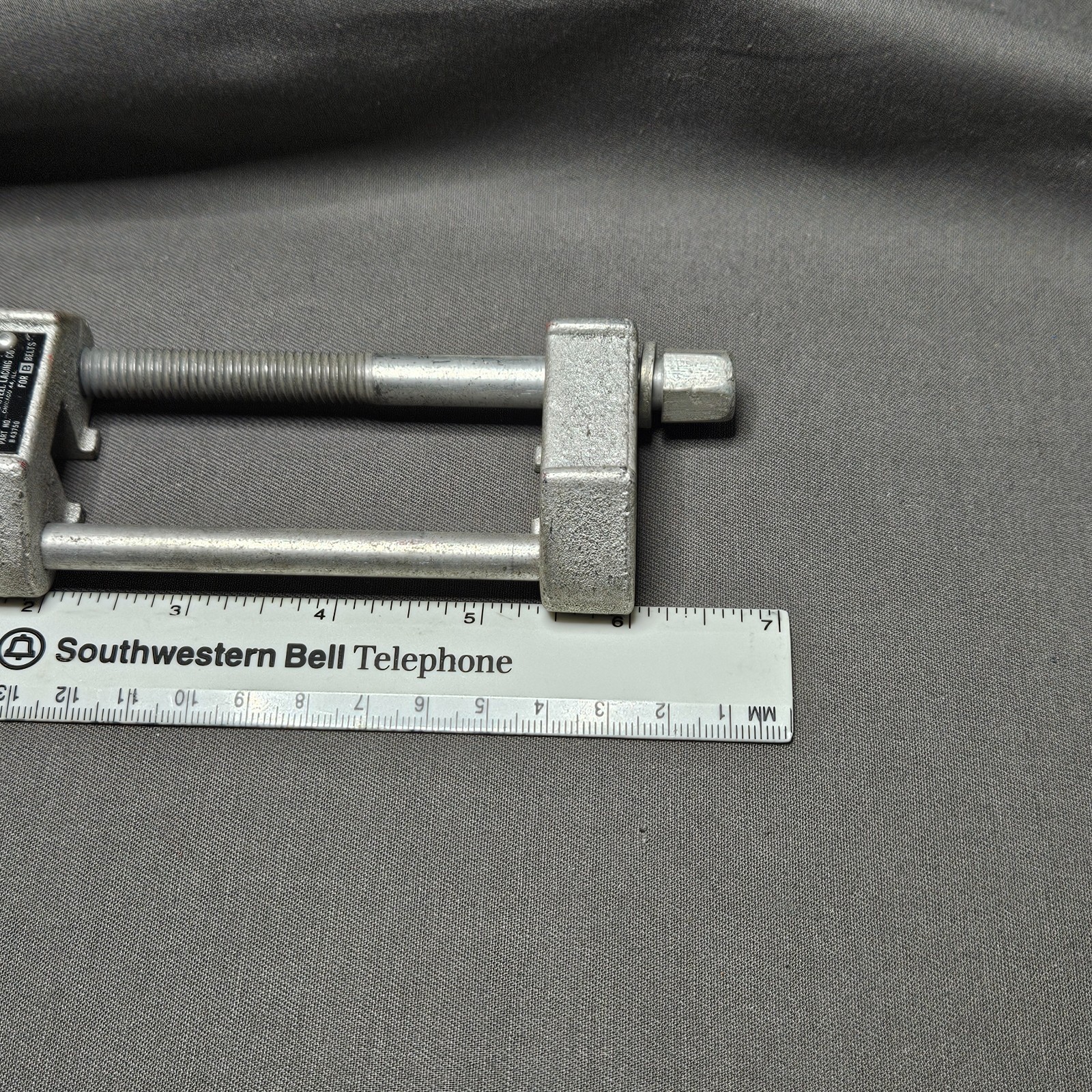 Vintage Flexible Steel Lacing Co B43750 Alligator V-Belt Tightener For B Belts