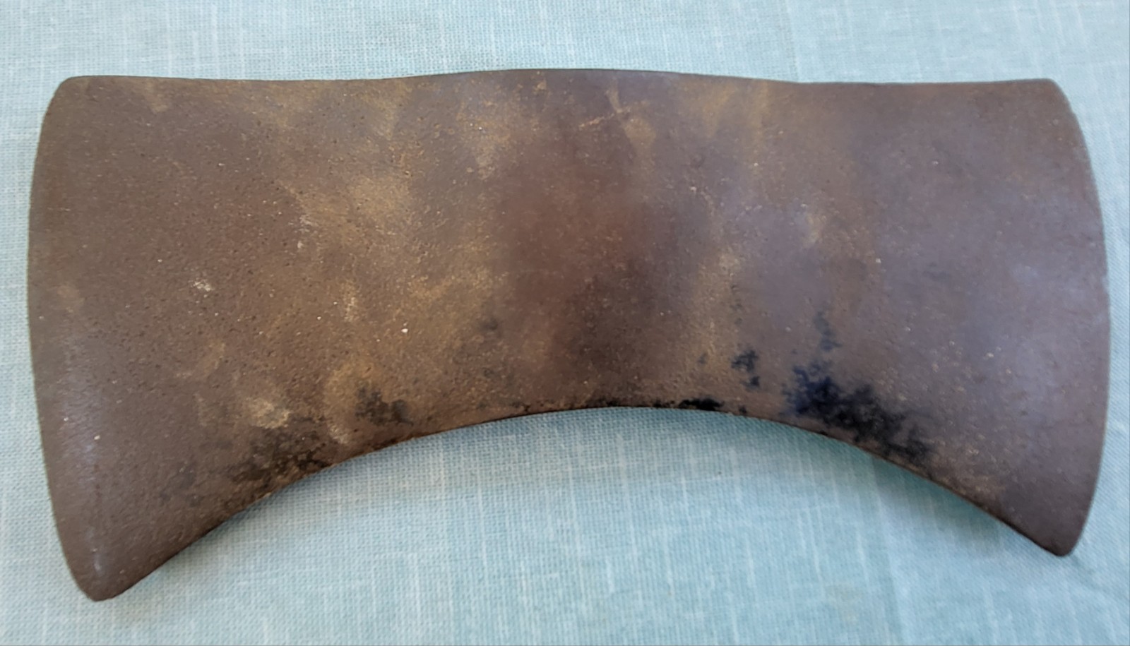 True Temper FLINT EDGE Kelly Works 3lb Double Bit Axe Head, 3 Line, 6 Ridge Eye