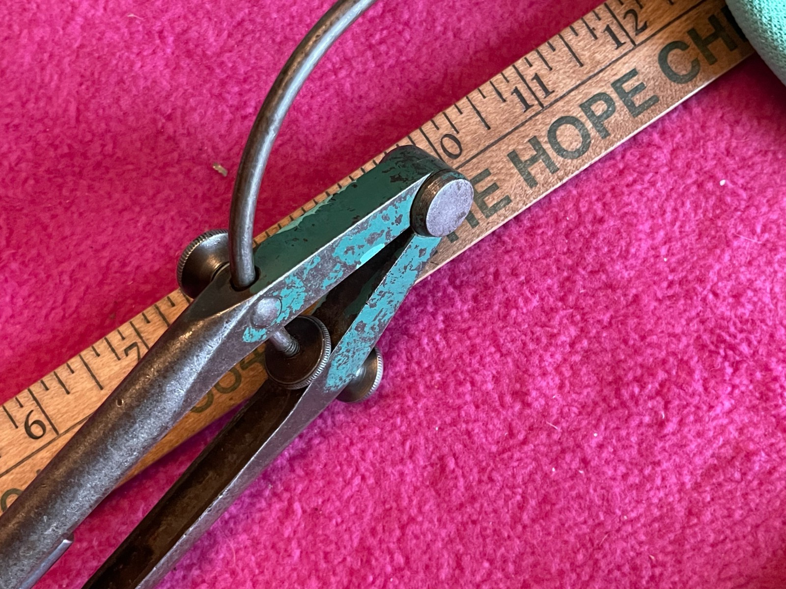 Vintage usa steel STARRETT No 85 divider for machinist drafting athol Mass tool