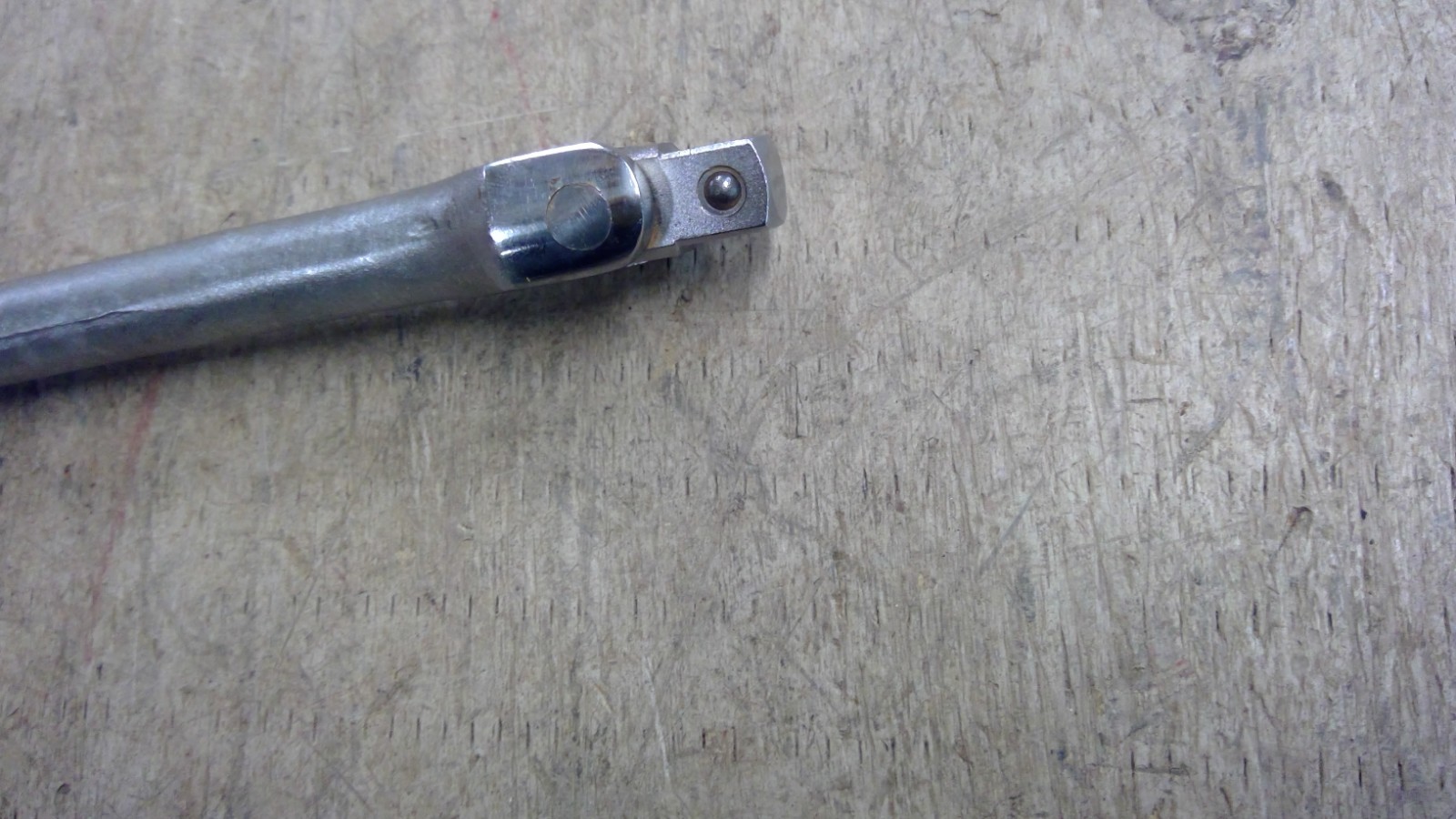 Vintage Indestro Super 3222H 1/2″ Drive Flex Head Breaker Bar 15″ Long NICE