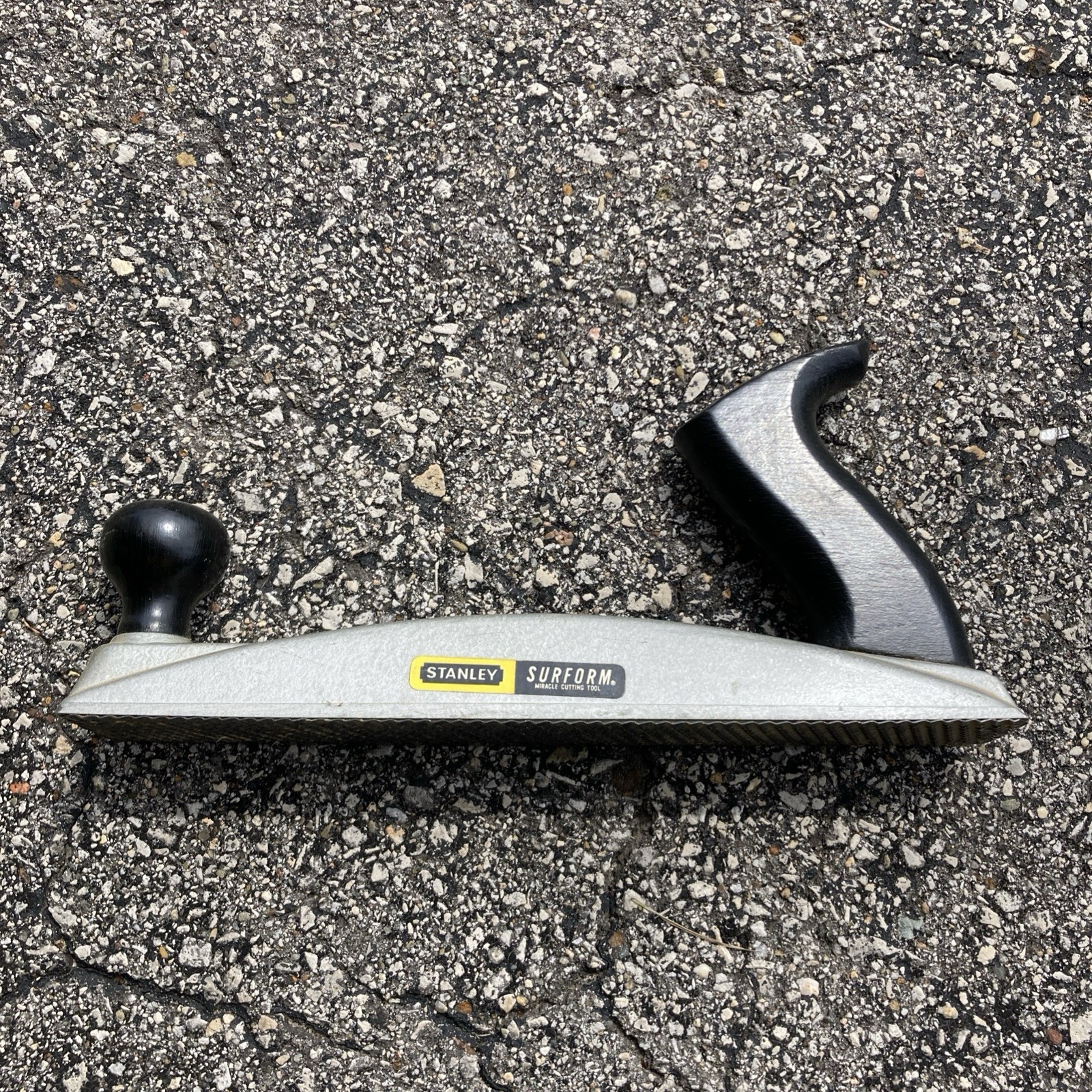 Vtg 10” Stanley Surform No 296 Plane Wood Shaver Rasp Shaping Tool Made In USA