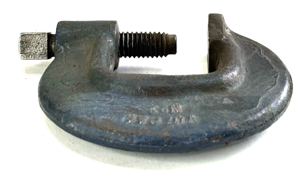 Vintage Williams Vulcan No.1 C Clamp 1” Capacity