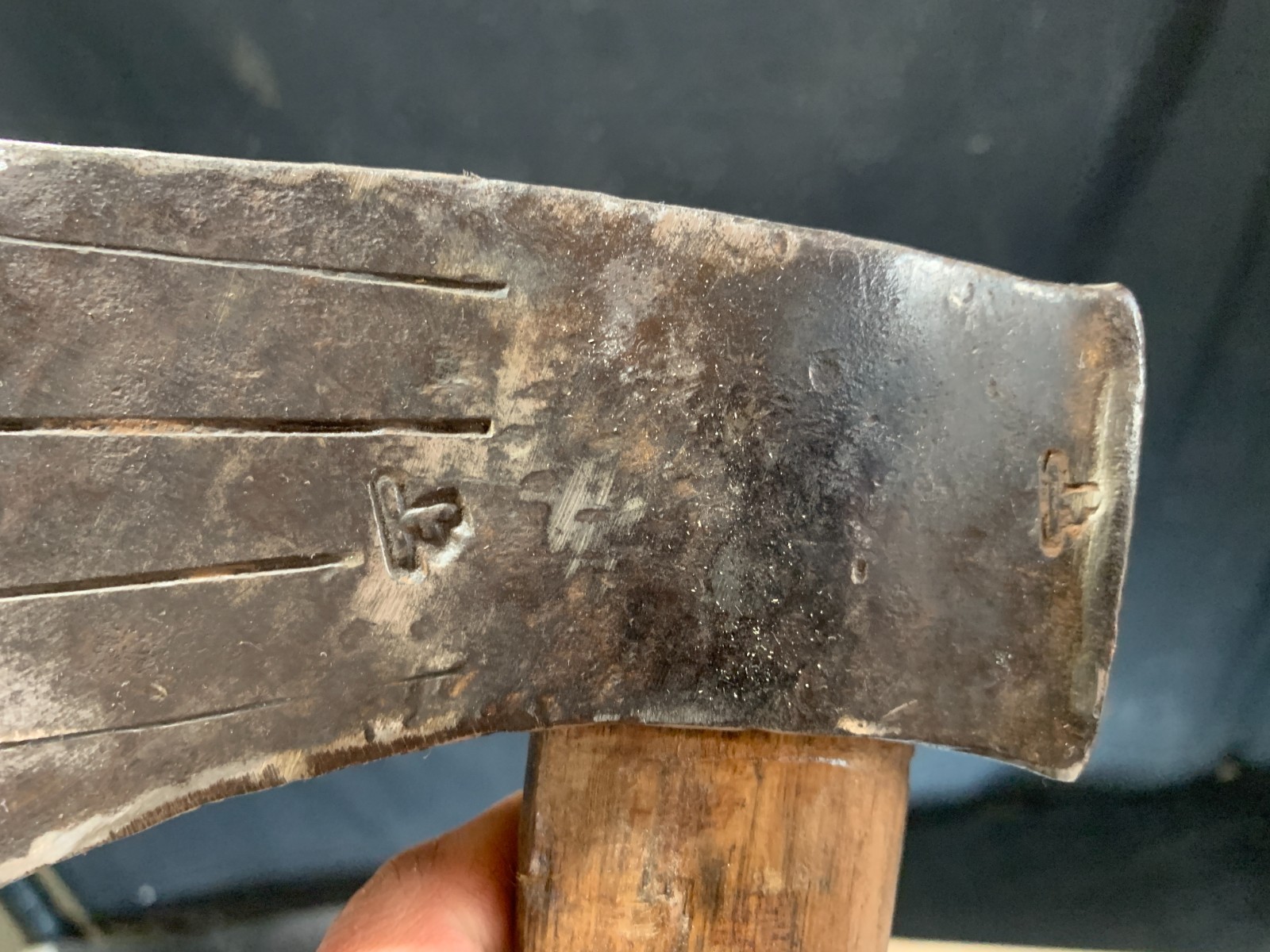 Vintage- Japanese Small Axe Hatchet 945 g 75-480mm by Kuni??