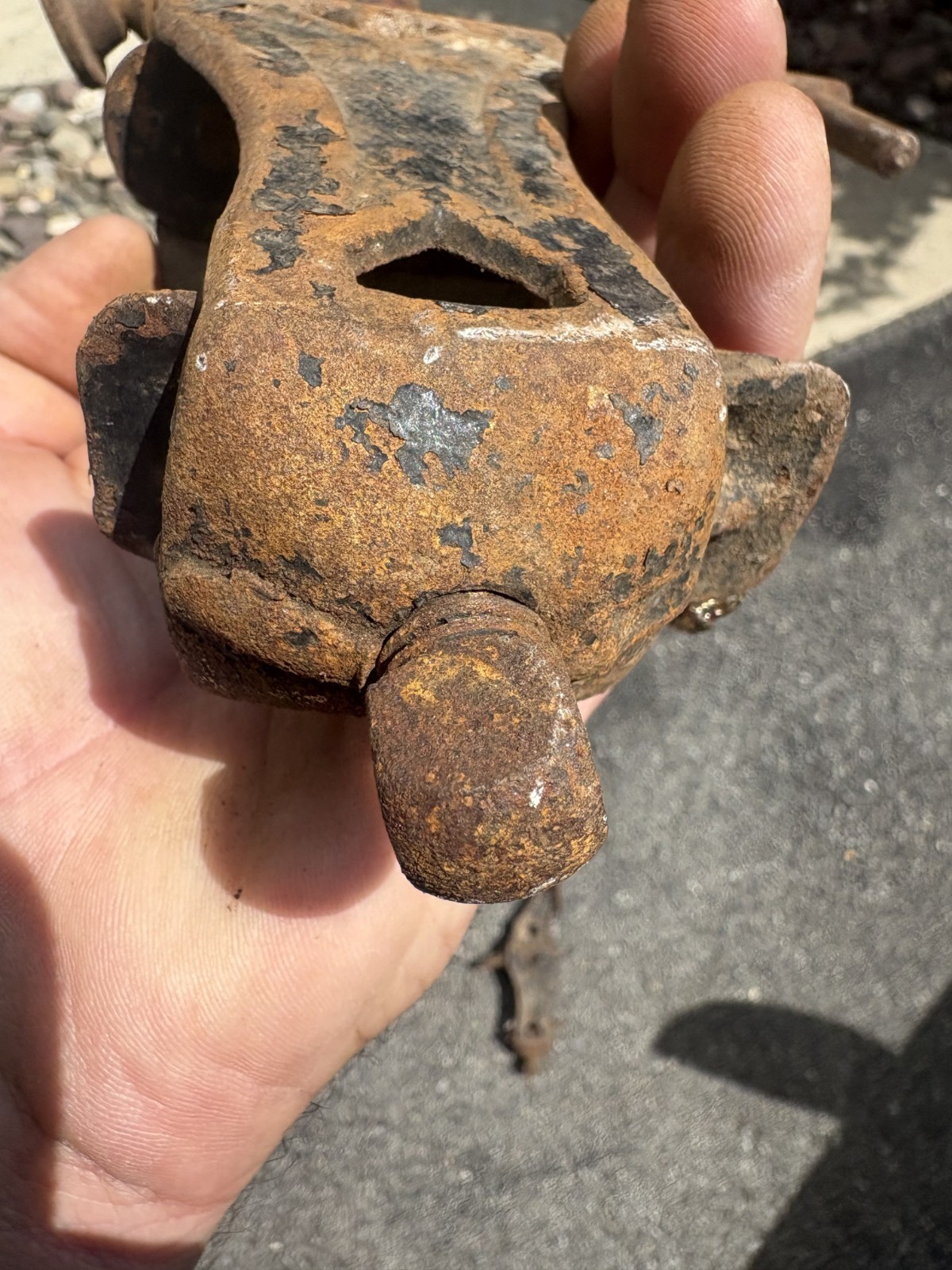 Boston 1896 Cast Iron Wood Clamp Threaded End Bar Clamp Sash Clamp Head No2