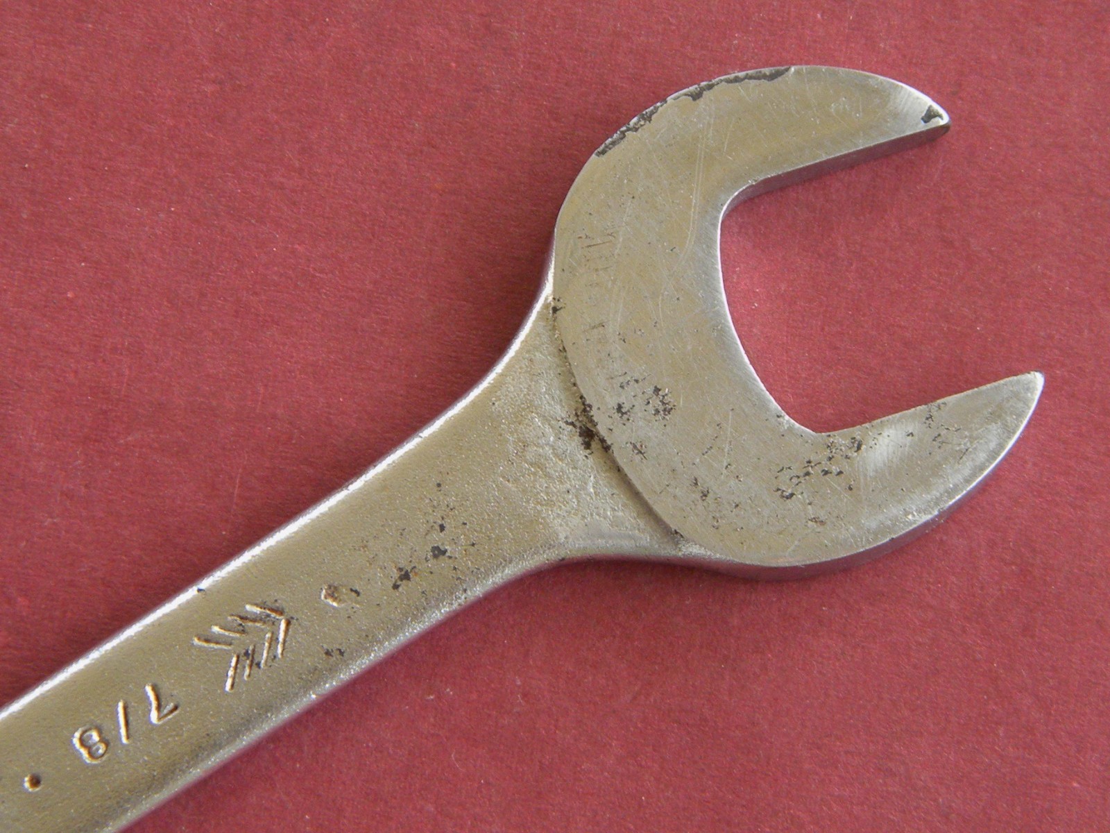 Vtg PROTO Professional Arrow Logo #3440 7/8″ x 13/16″ Open End Wrench, 10″ Long