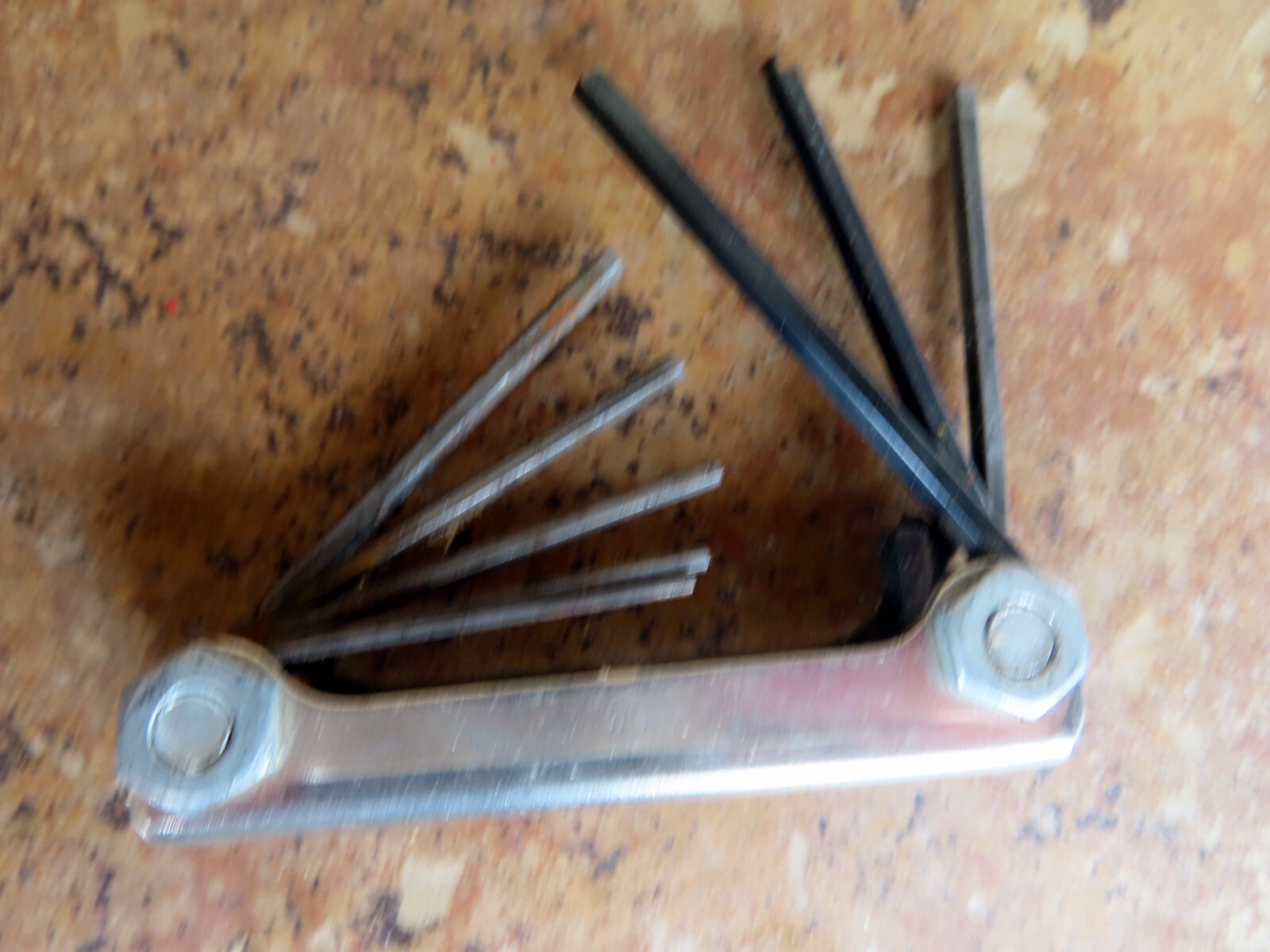 VTG Ekland Tools Chicago IL Uni Hex Alan Key Set Saw .050 Thru 5/32″ Model #81