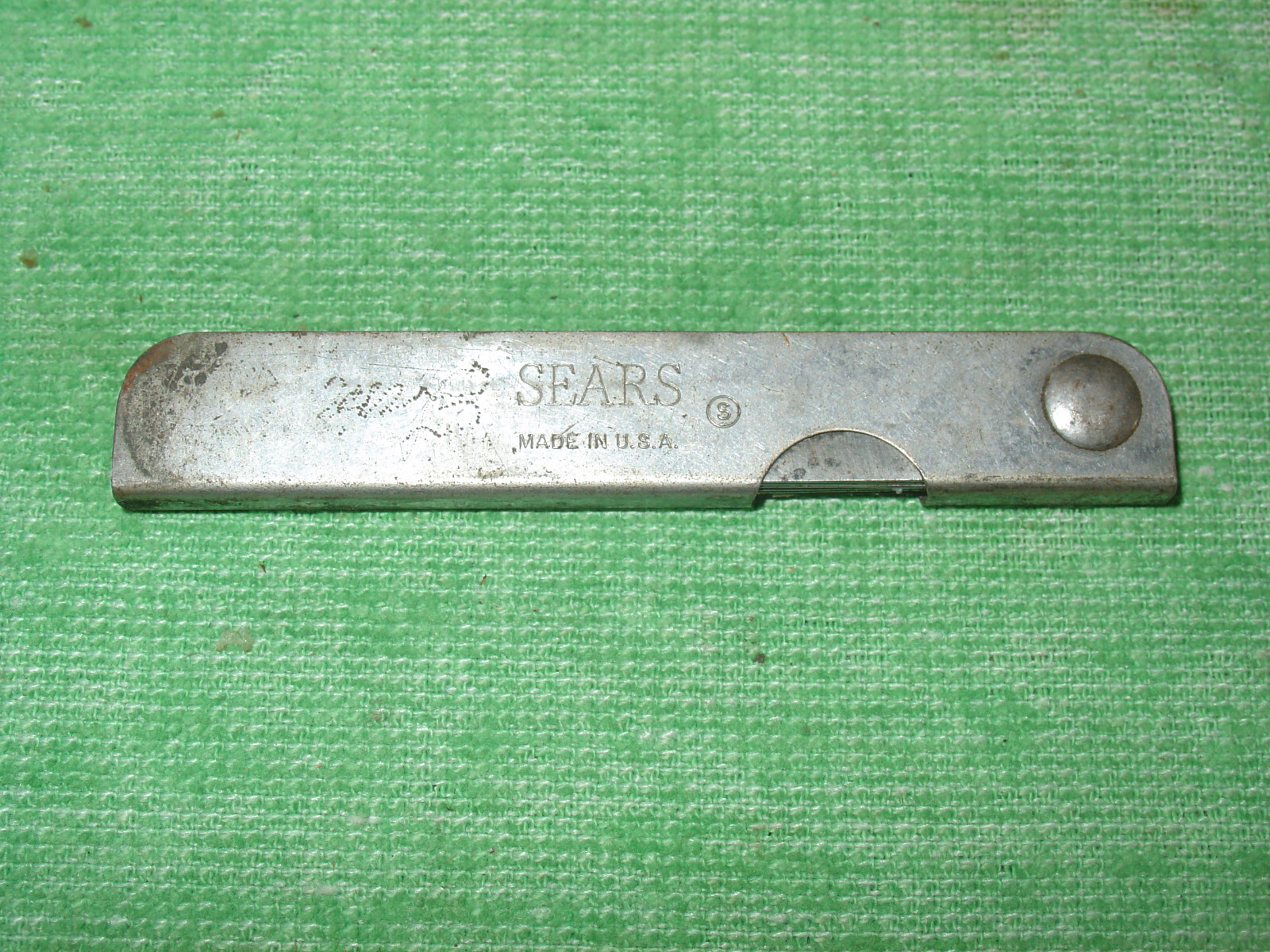 VINTAGE SEARS FEELER GAUGE THICKNESS GAUGE MADE IN USA