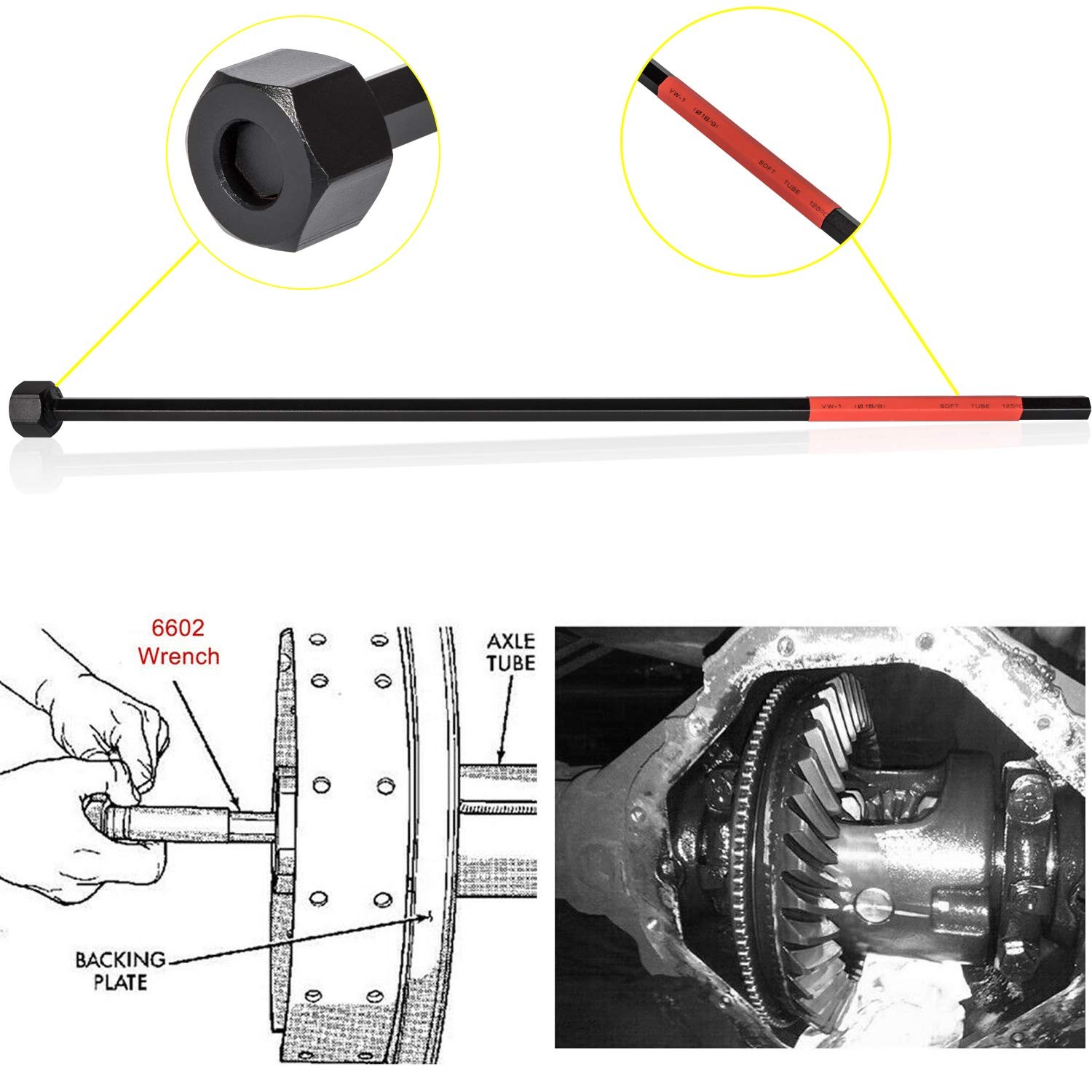 Danti 6602 Differential Bearing Preload Wrench for Miller C-4164 for…