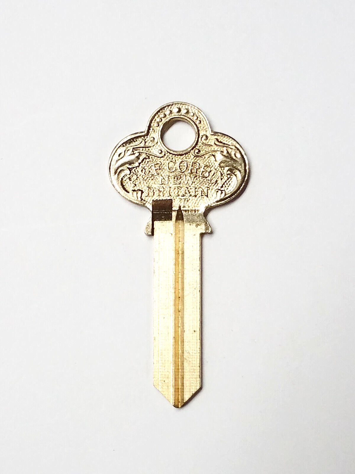2 Vtg Original P&F CORBIN X1-57B1-6 Key BLANK 1001MA Cabinet Padlock Ornate C044