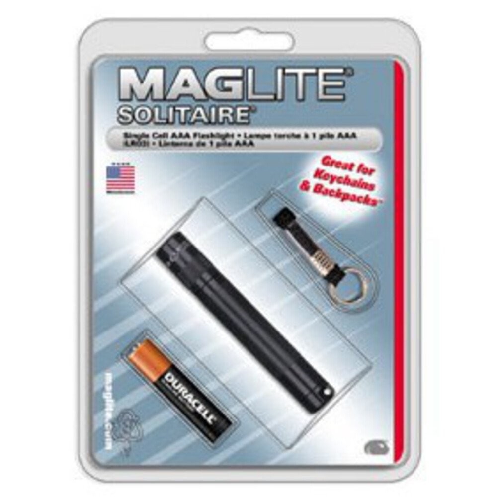 Maglite K3A012 Solitaire Aaa-Cell Incandescent Flashlight