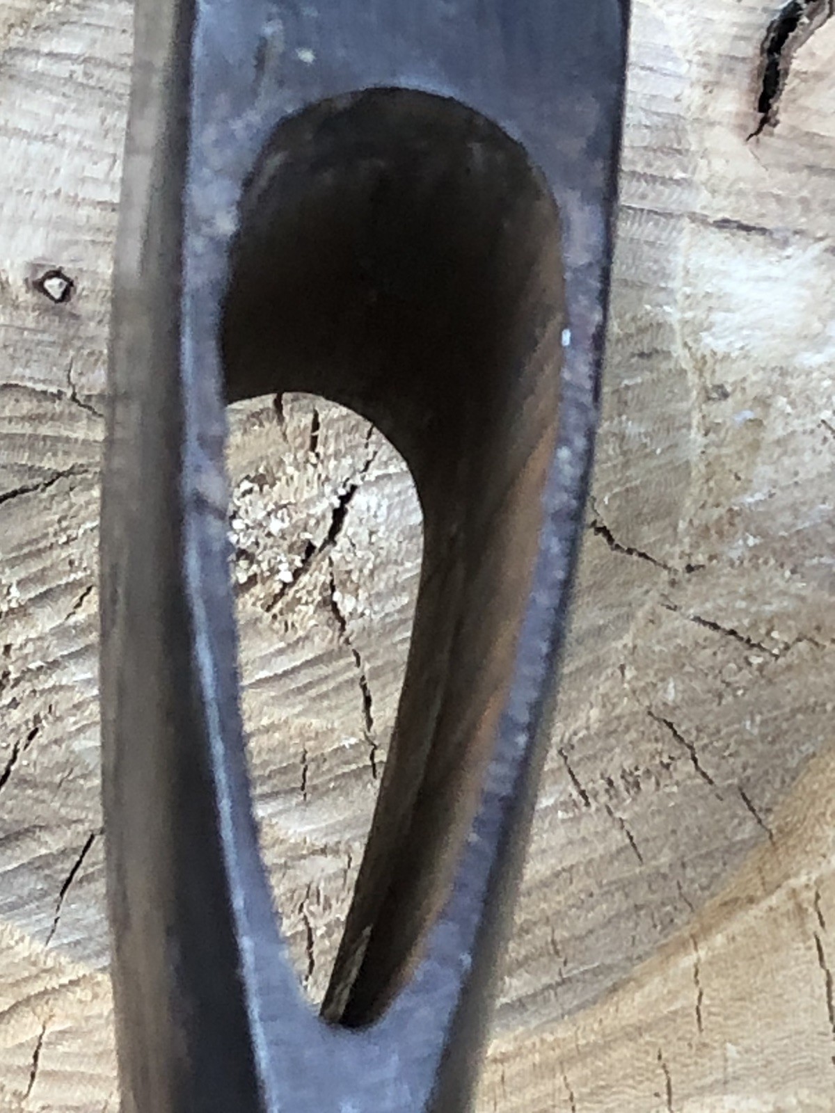 TRUE TEMPER TOMMY AXE NO. TAF Axe Head w/ Broken Claw & Modified / Reshaped Edge