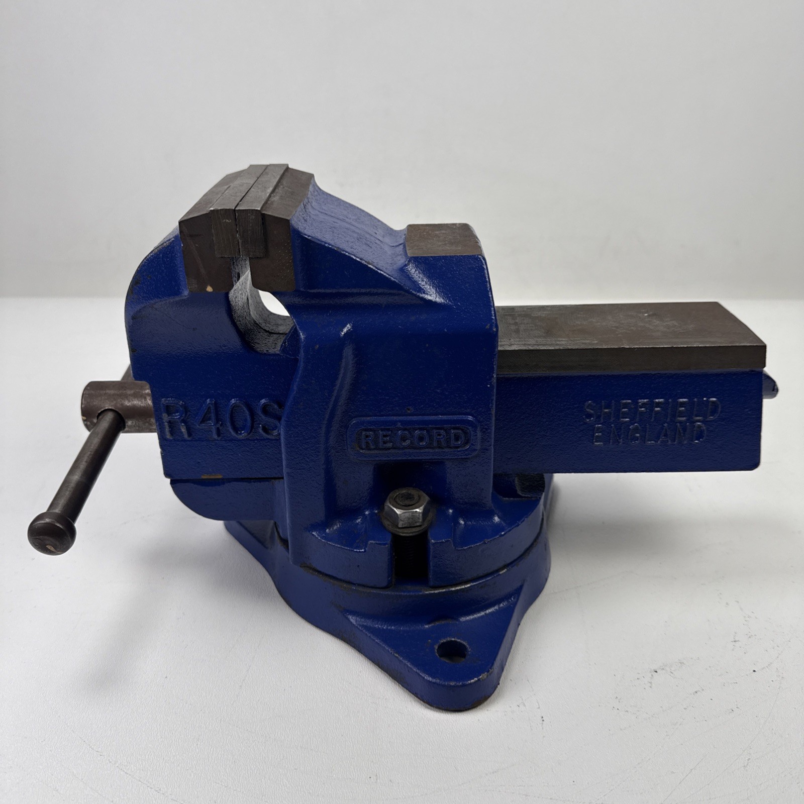 Vintage Record R40S Swivel Engineer’s Vice – Sheffield England – Working READ