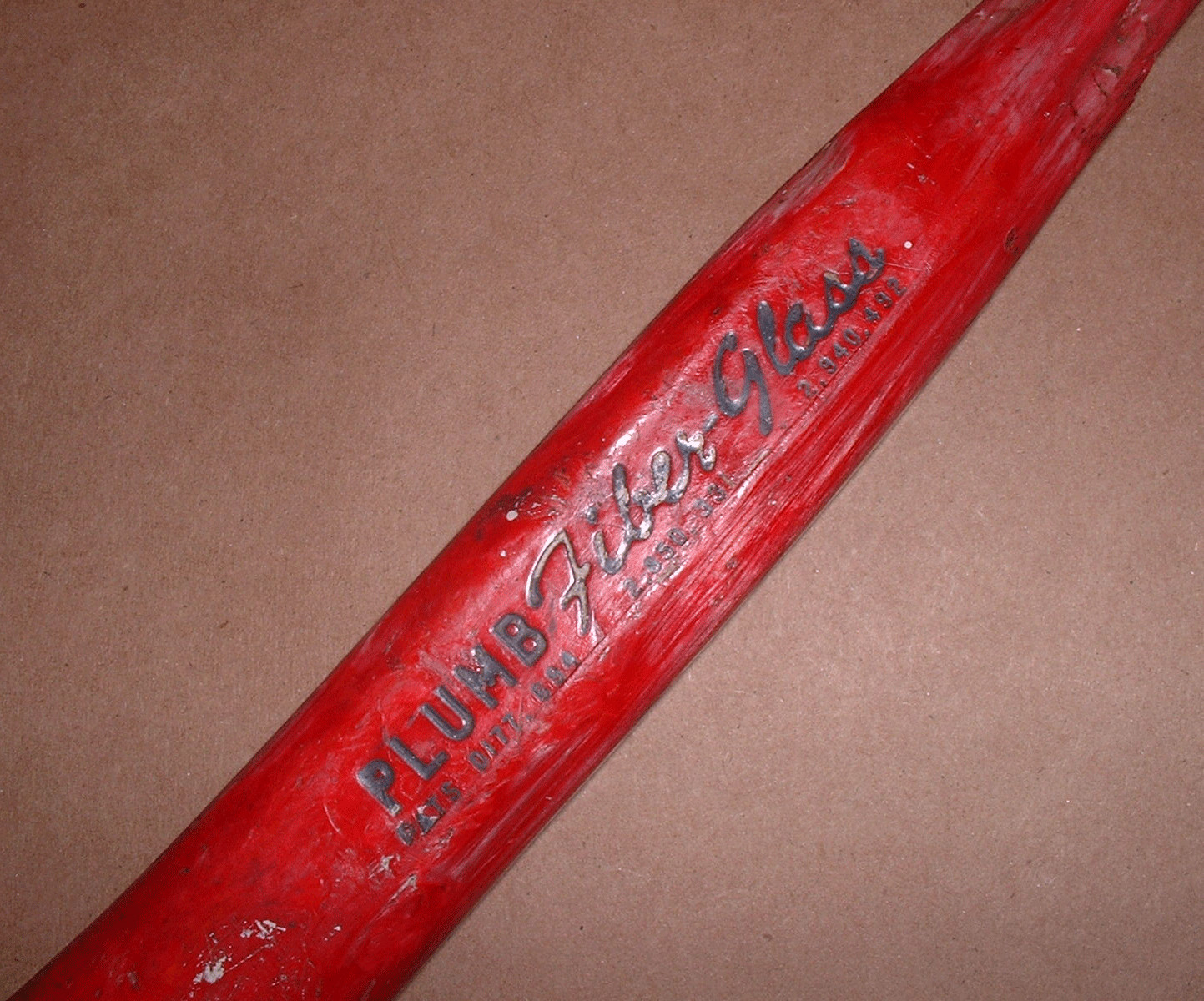 Vintage Plumb Fiber-Glass 20 oz. Curved Claw Hammer =F20= with Fiberglass Handle