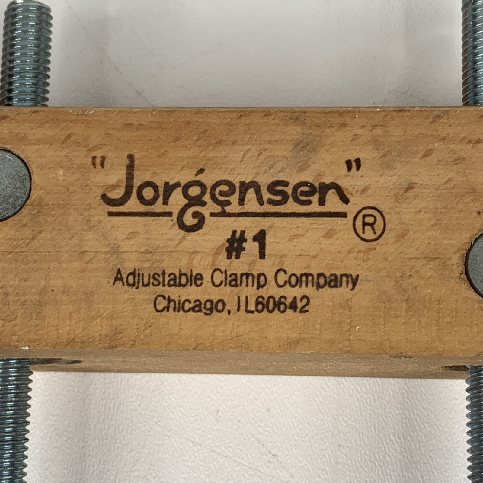 JORGENSEN No. 1 Hand Screw 10″ Adjustable Wood Shop Clamp