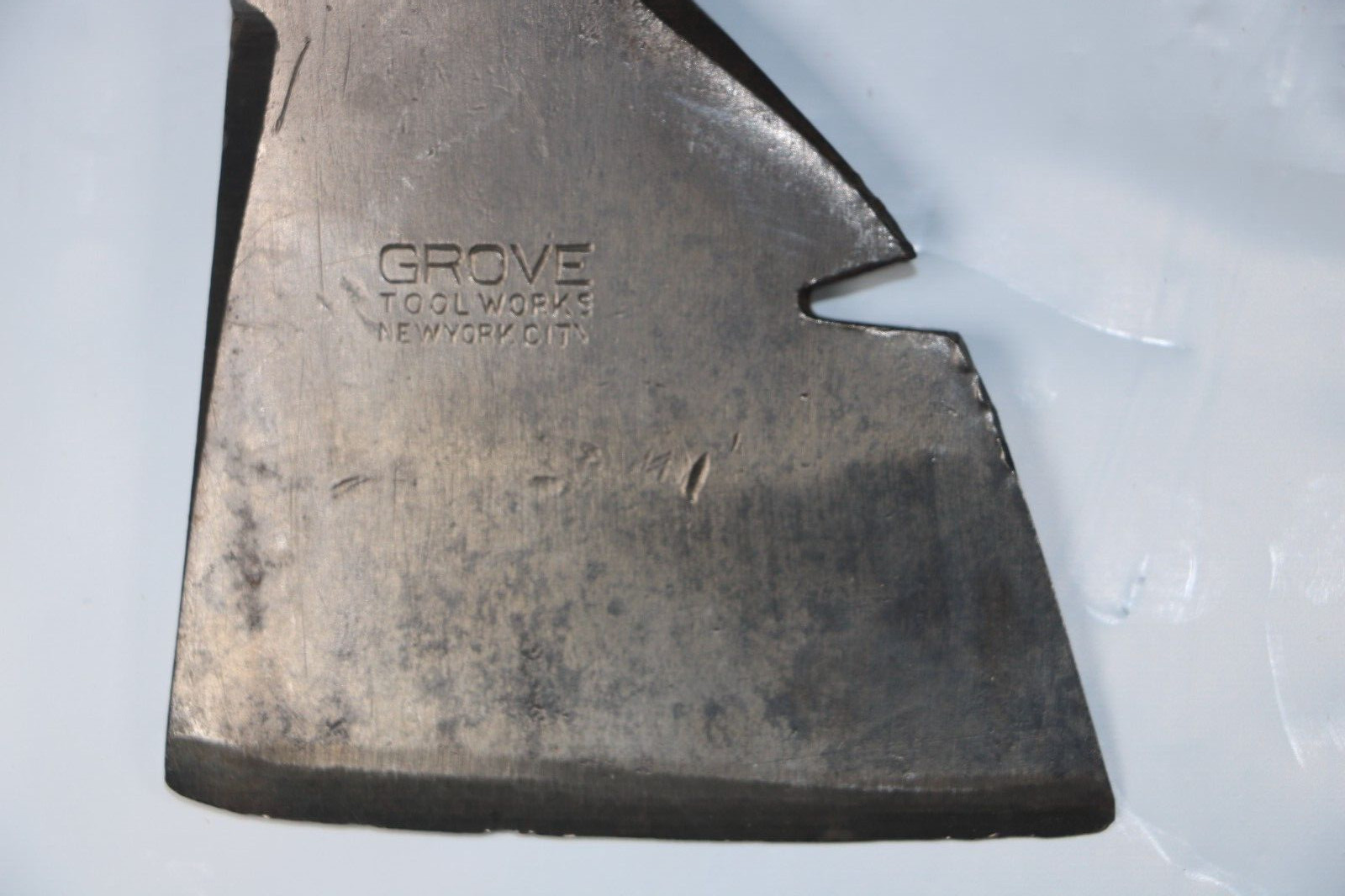 Antique Hatchet Grove Tool Works New York City 1 lb 4.5 oz. 13″ long Made in USA