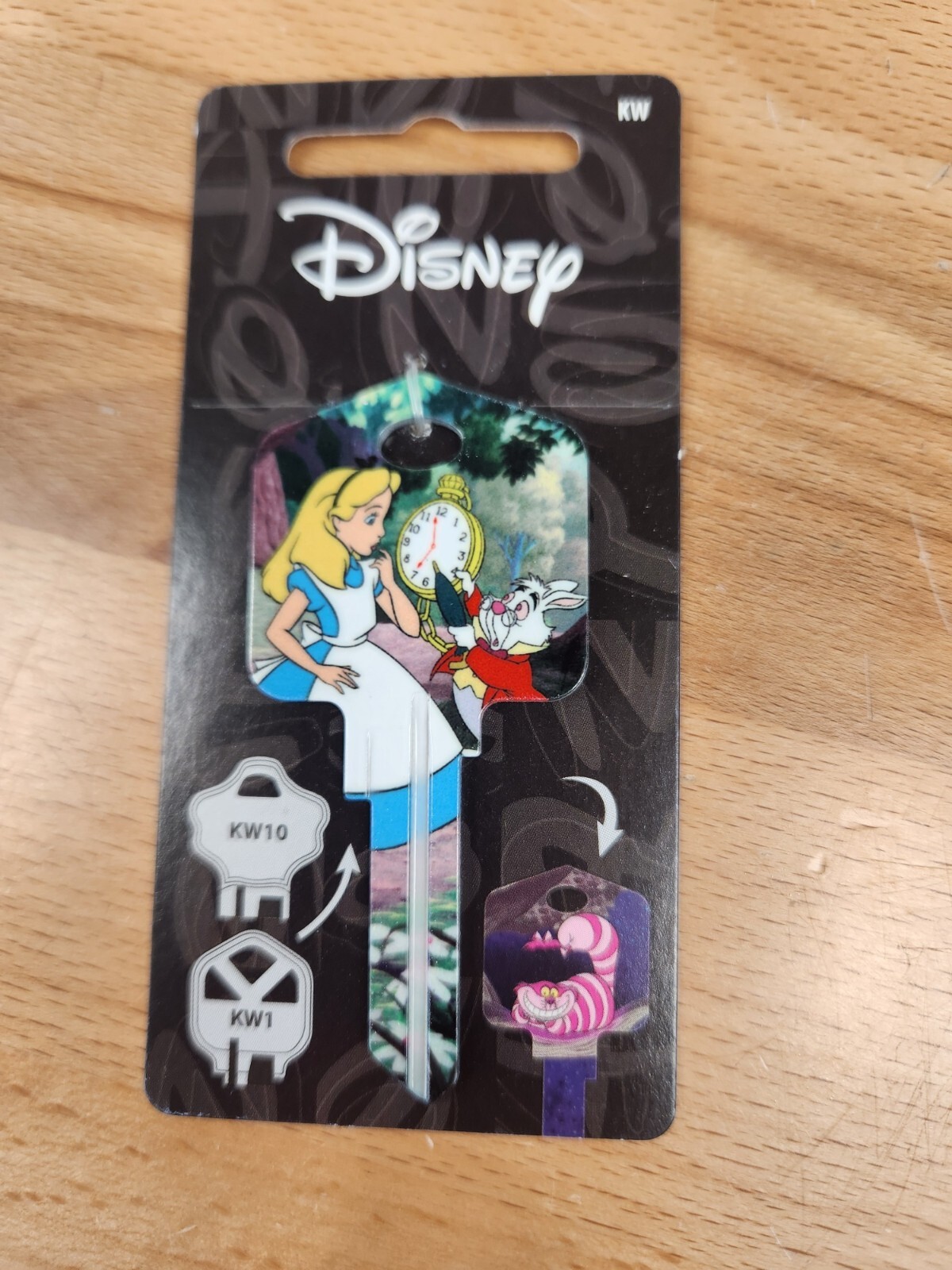 DISNEY ALICE IN WONDERLAND KWIKSET KW1/KW10 KEYBLANK