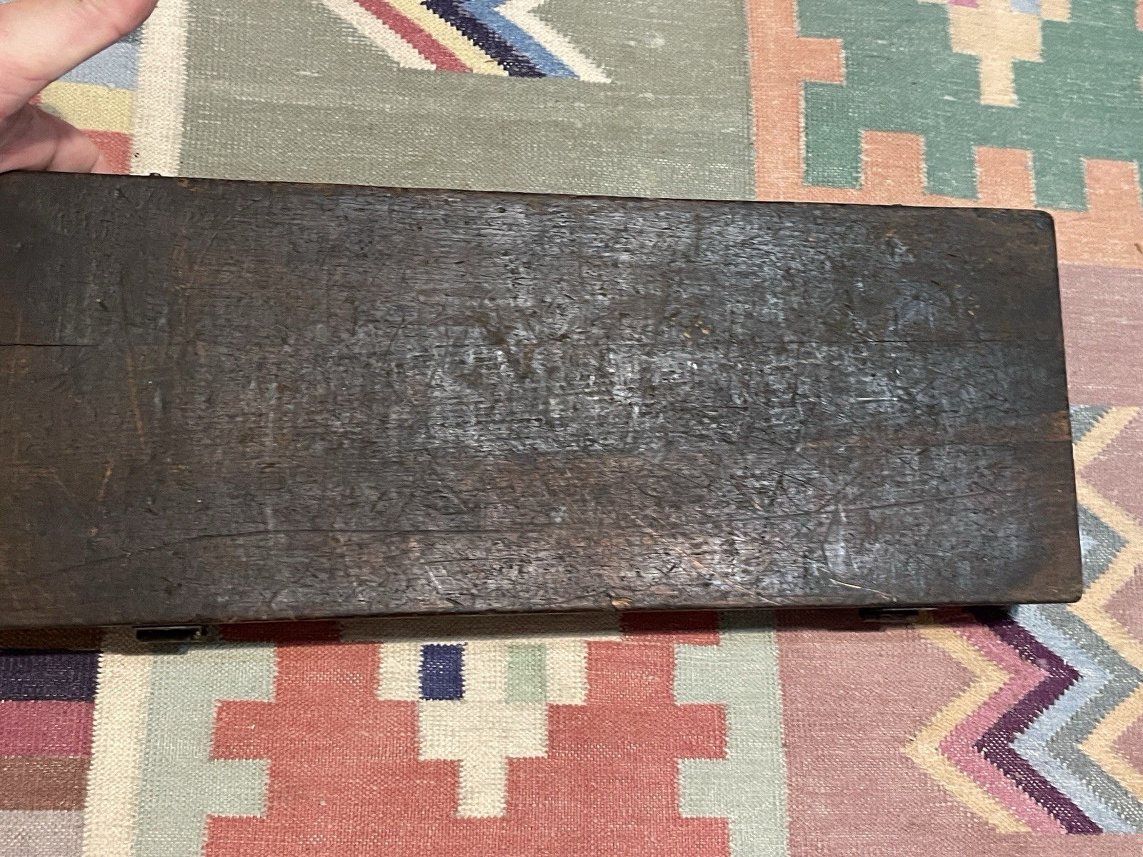 No 5 Wells Brothers Little Giant Tap & Die Set Wood Box Greenfield Mass USA Vtg