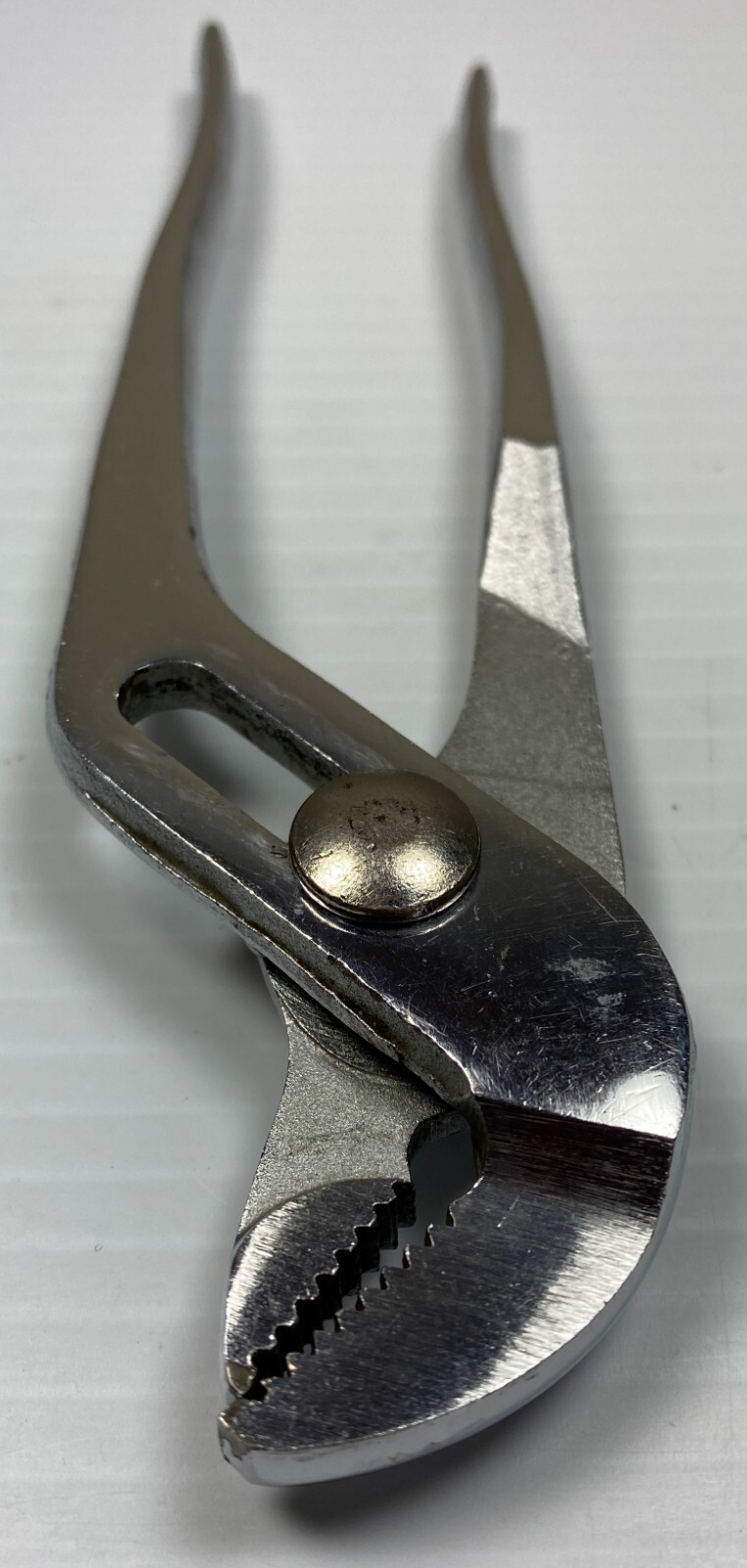 Vintage PROTO TOOLS 242 Chrome Tongue-and-Groove Pliers USA Tool Proto Tools