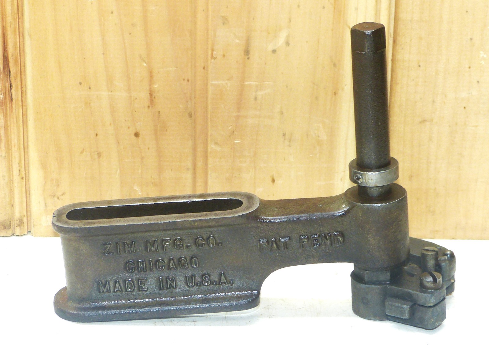 Vintage ZIM MFG CO Engine Cylinder Ridge Reamer INV18369