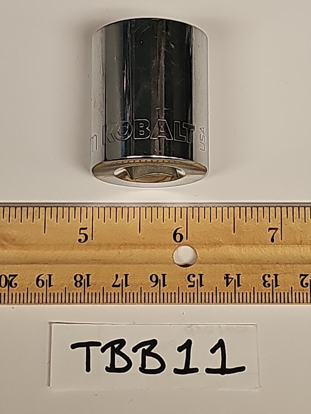 Kobalt 22523 Shallow Well Socket 23mm 1/2″ Drive 12 Point USA 🇺🇸