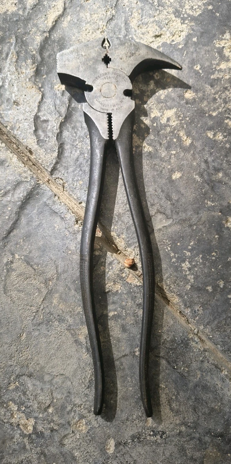 CRESCENT TOOL CO. MODEL 1907 FENCE PLIERS UNUSED? USA ORIGINALS